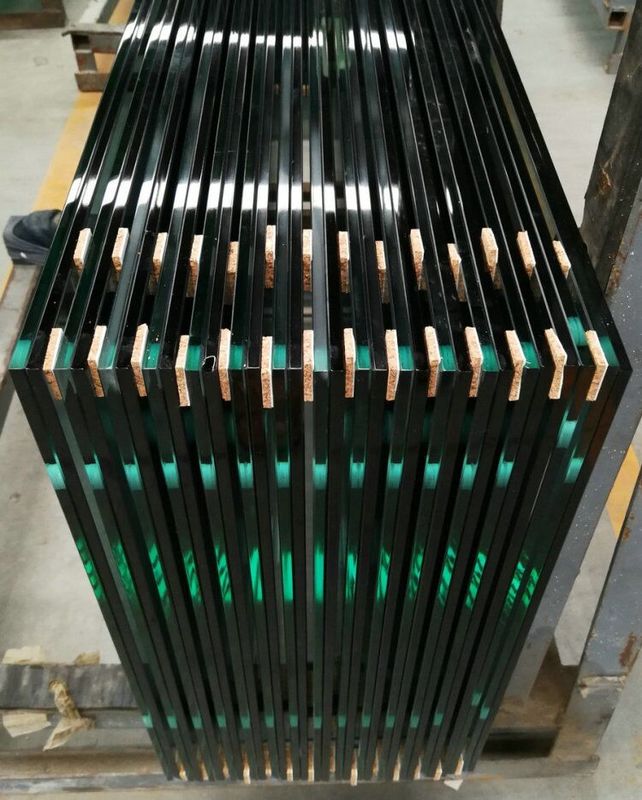 Double Glazed Bulletproof Laminated Glass Sheets Windows Multi Color