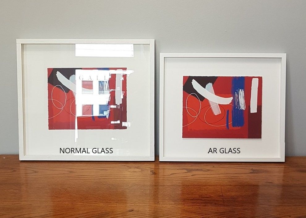 12mm Low Iron Non Reflective Frame Glass Cut To Size Scratch Proof