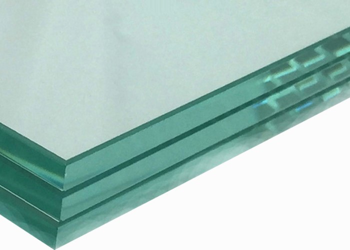 3mm PVB Film Solar Low E Coated Laminated Glass Sheets