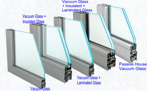 Fully Tempered Vacuum Insulated Glass Better U Value For Curtain Wall