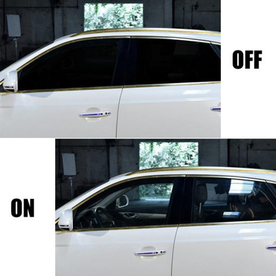 0.5mm 0.7mm Thickness Electric Switchable Privacy Glass For Car Window Tint