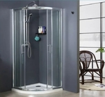 Quadrant Sliding Glass Shower Enclosure Two Fixed Panels One Door