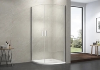 Quadrant Sliding Glass Shower Enclosure Two Fixed Panels One Door