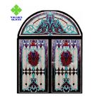Church Stained Glass Decorative Panels 780x962mm Regular Size CE Certificated