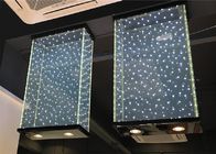 EN12150 Indoor Decorative 4.28mm LED Light Glass Panel