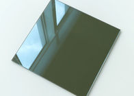 Grounding Edge 12.38mm Louver Reflective Tempered Glass Panels