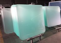 Tabletop Acid Etched 15mm Double Pane  Tempered Glass Panels