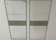 Heat Strengthening 4mm Acid Etched Tempered Glass Panels Flat Screen