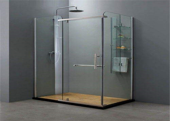 Customized Clear Toughened Glass Bathroom Shower Enclosure - Glass Wall Shower Panels