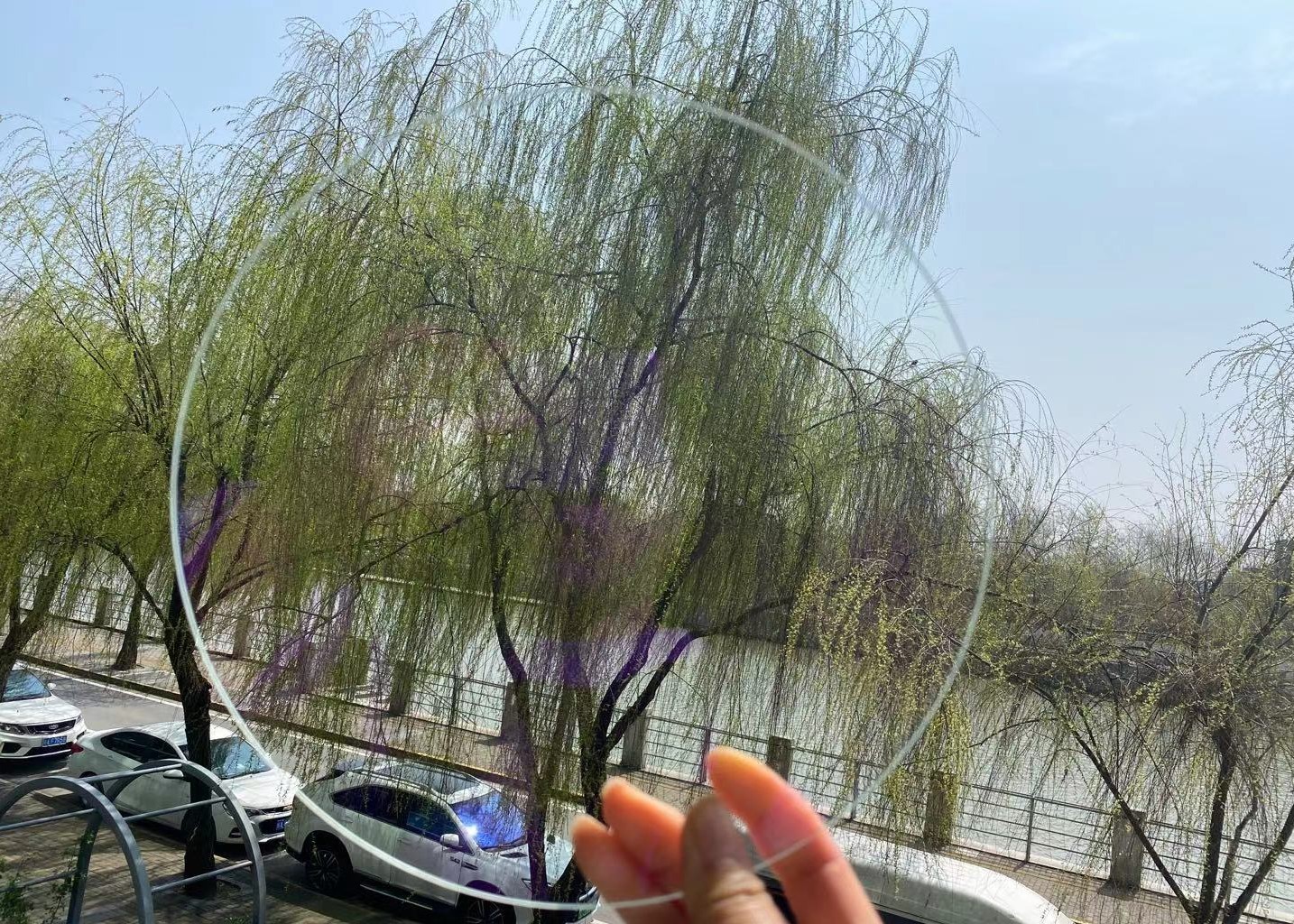 1.1mm Intelligent Touch Switch Non Reflective Tempered Glass Cut To Size