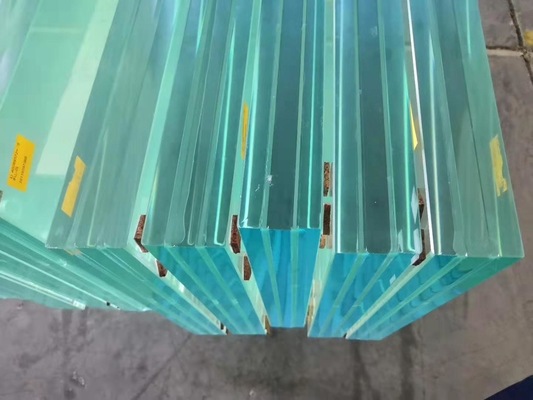 3 Layer Tempered Laminated Glass Sheets For Building Thickness 48.04mm