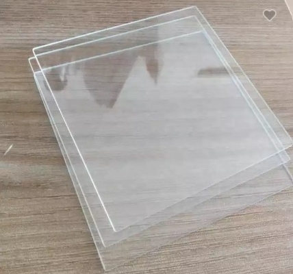 Ultra Clear Tempered Glass Glass Sheet Switch Panel Flat Edge 3mm 2mm