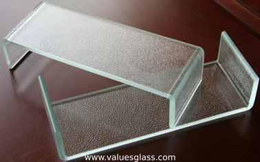 262(W)X60(H)X7(T)Mm U Shaped Glass Easy Installation For Building Materials