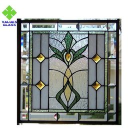 Customized Size Stained Glass Decorative Panels For Tiffany Lampshade