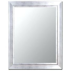 Multiple Color Square Frameless Mirror , Silver Mirror Wall Decor Polished Edge