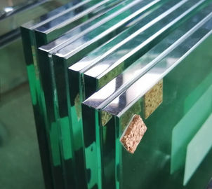 Durable 6.38 Clear Laminated Glass Sheets For Swimming Pools / Balcony Doors