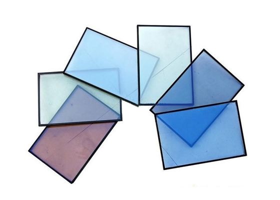 Colored Low-E Double Glazed Insulated Glass for Building Curtain Wall