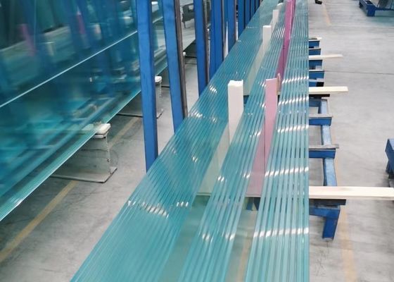 19mm Thickness Jumbo Overlength Large Tempered Glass Panels