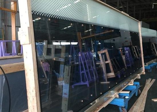 Low E  Argon Spacer 6+12A+6 Insulated Glass Panels 10mm Thickness