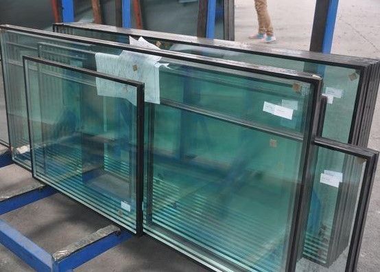 Residential IGU Insulated Glass Panels Green Tinted soundproof