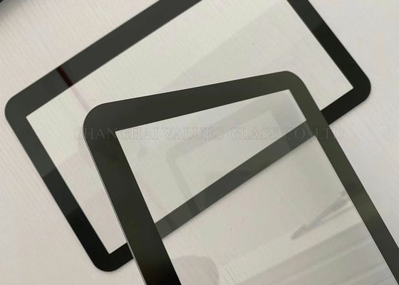1mm Toughened Grinded Edge Printed Glass Backsplash For Touch Panel