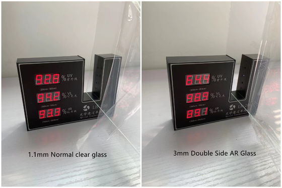3mm Tempered AR Anti Glare Frame Glass Non Reflective