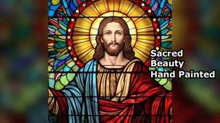 Hand Painted Stained Glass for Churches & Homes